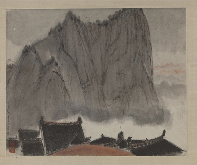 <h2>åå±±è¥¿å³°</h2><p>ä½èï¼äºæ</p><p>åä½å¹´ä»£ï¼1960</p><p>è§æ&nbsp;¼ï¼28cmÃ34.1cm</p><p>åç±»ï¼çº¸æ¬æ°´å¢¨è®¾è²</p>